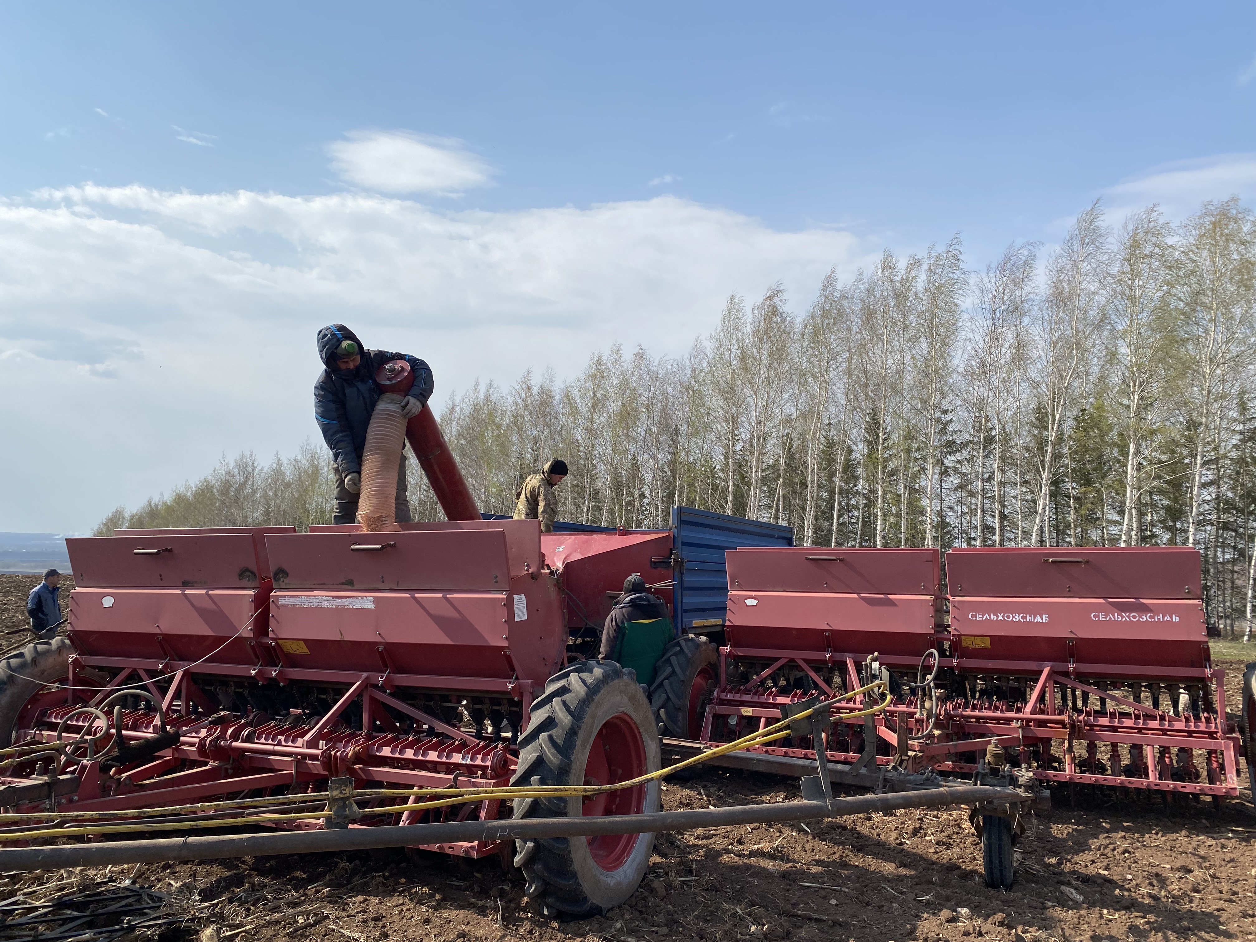 В Кукморском хозяйстве «Урал» ведется сев сельхозкультур