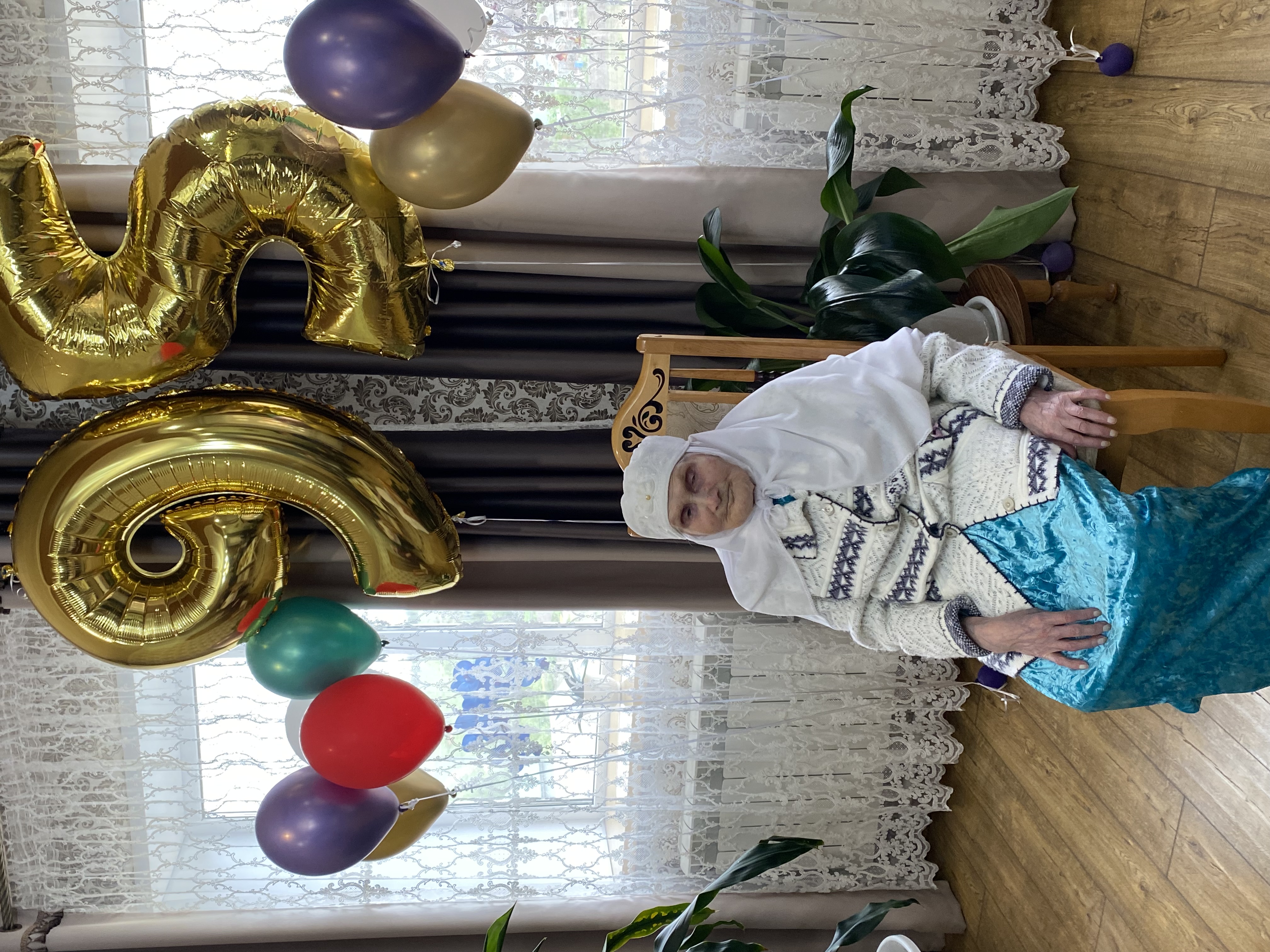 Жительница села Балыклы Кукморского района Равиля Мусина отметила 95-летний юбилей