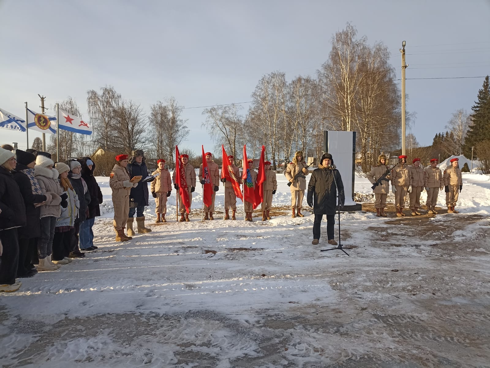 В Кукморском «Парке Победы» открыли памятник