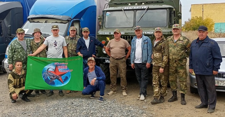 Кукморское Боевое братство отправило в зону СВО очередную баню на колесах и около 400 тонн гуманитарного груза