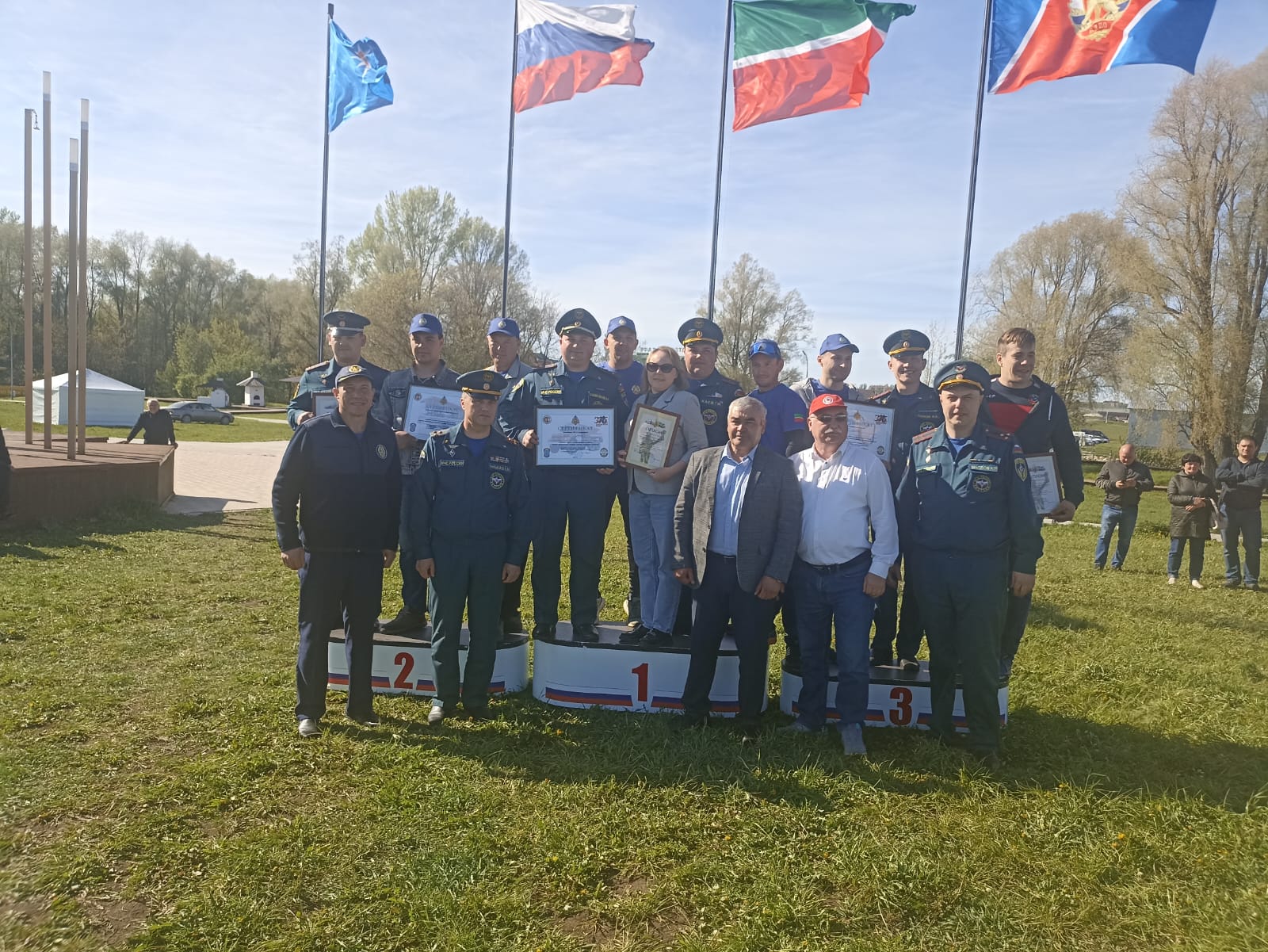 Кукморская добровольная пожарная команда стала лучшей в Татарстане