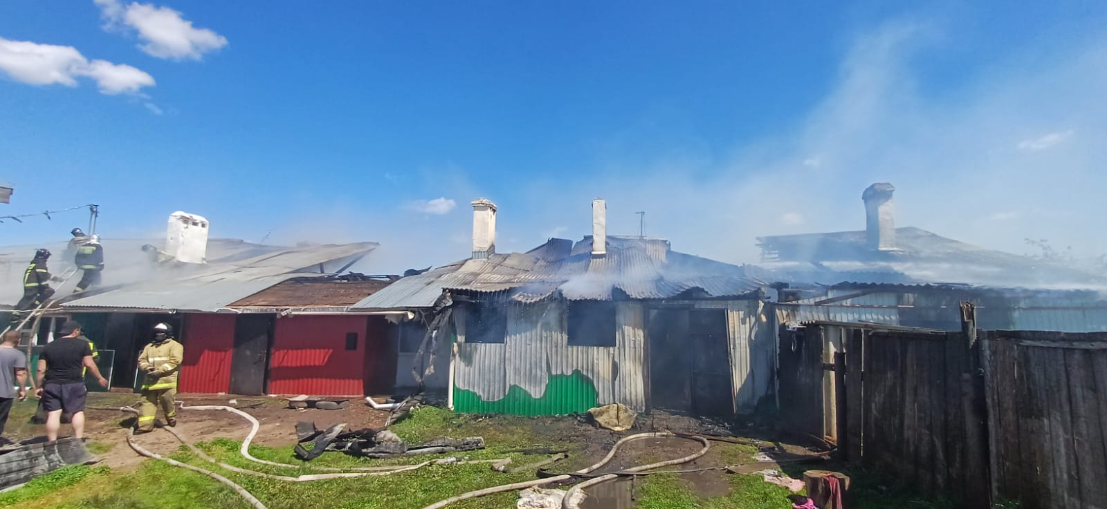 В Кукморском районе на пожаре в доме погиб мужчина