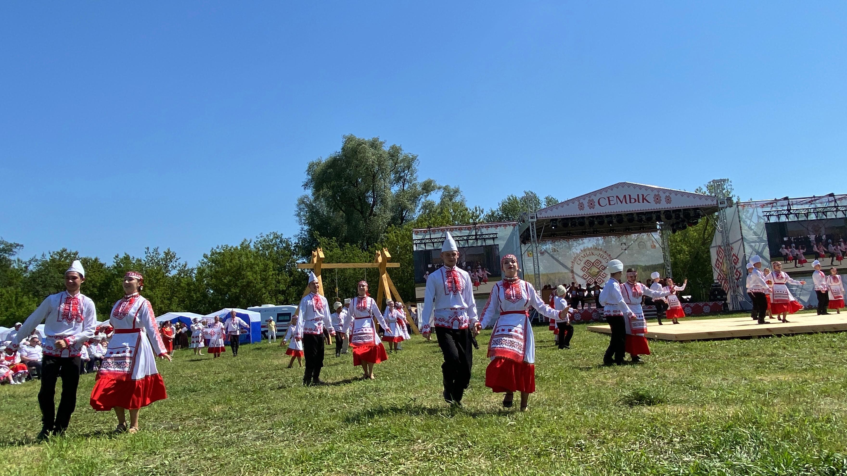Кукмара районының Поч. Кучук авылында мари традицион мәдәниятенең республика бәйрәме «СЕМЫК-2025» узды