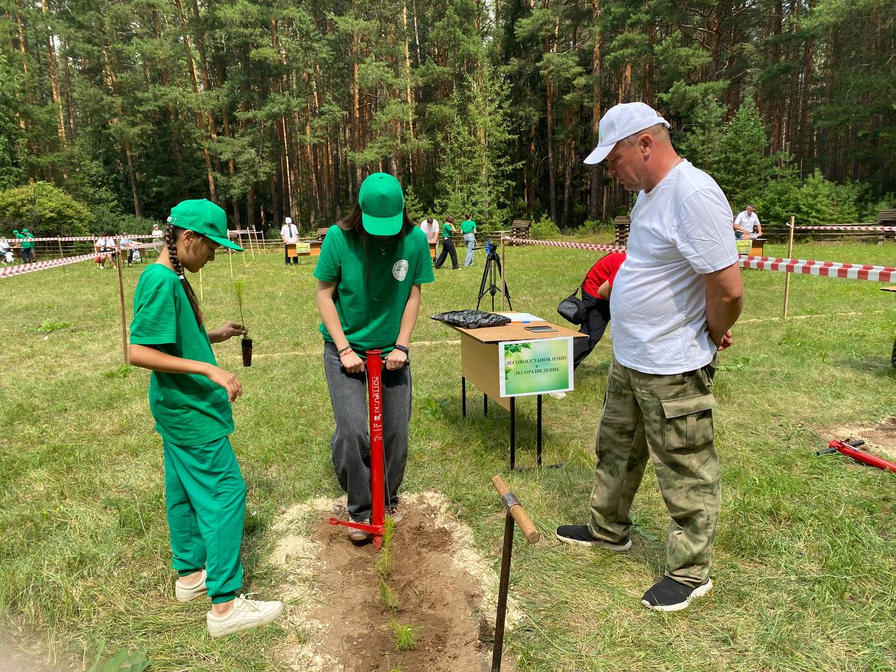 Кукмара районында мәктәп урманчылыкларының слеты булды