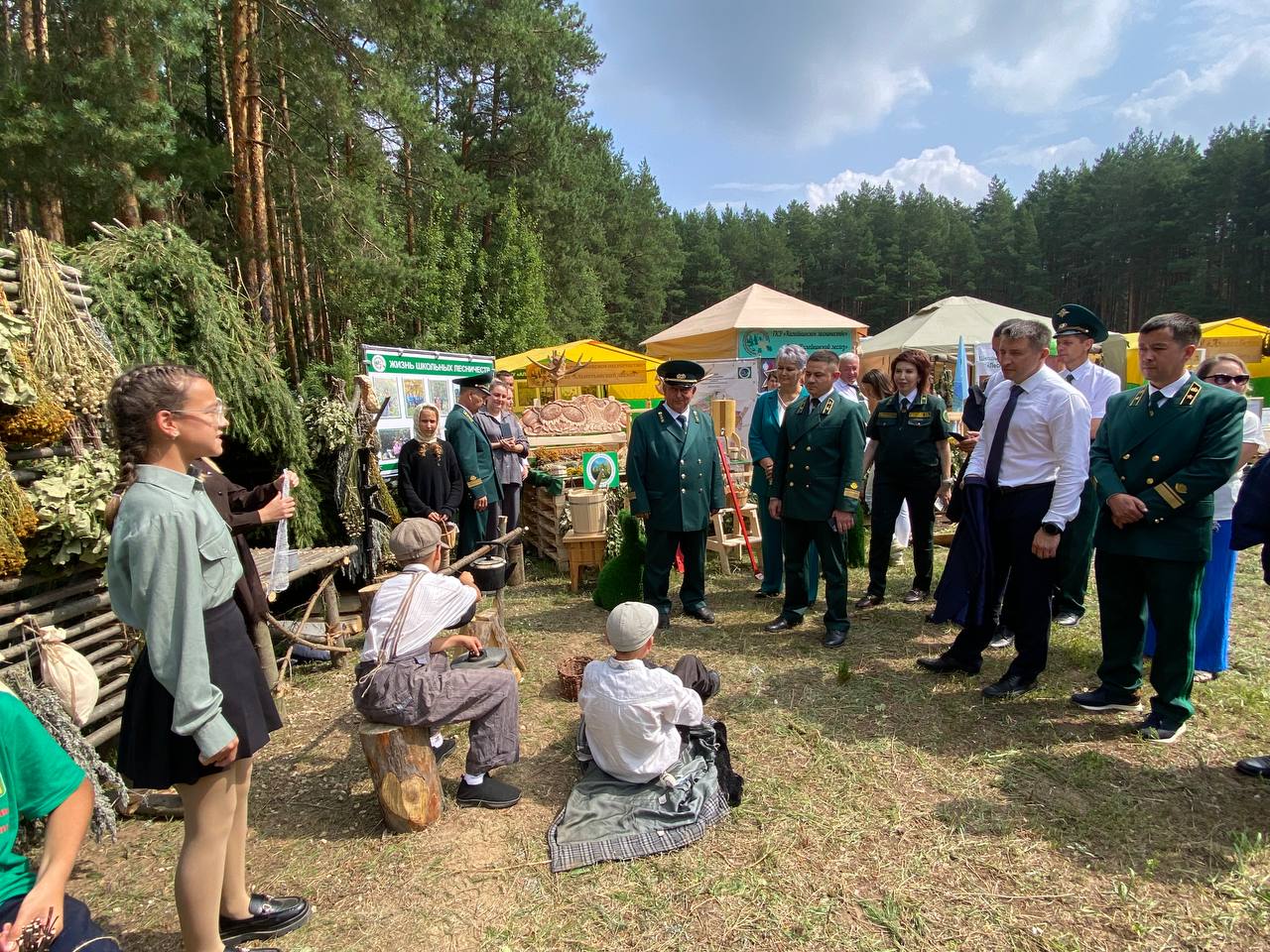 Кукмара районында мәктәп урманчылыкларының слеты булды