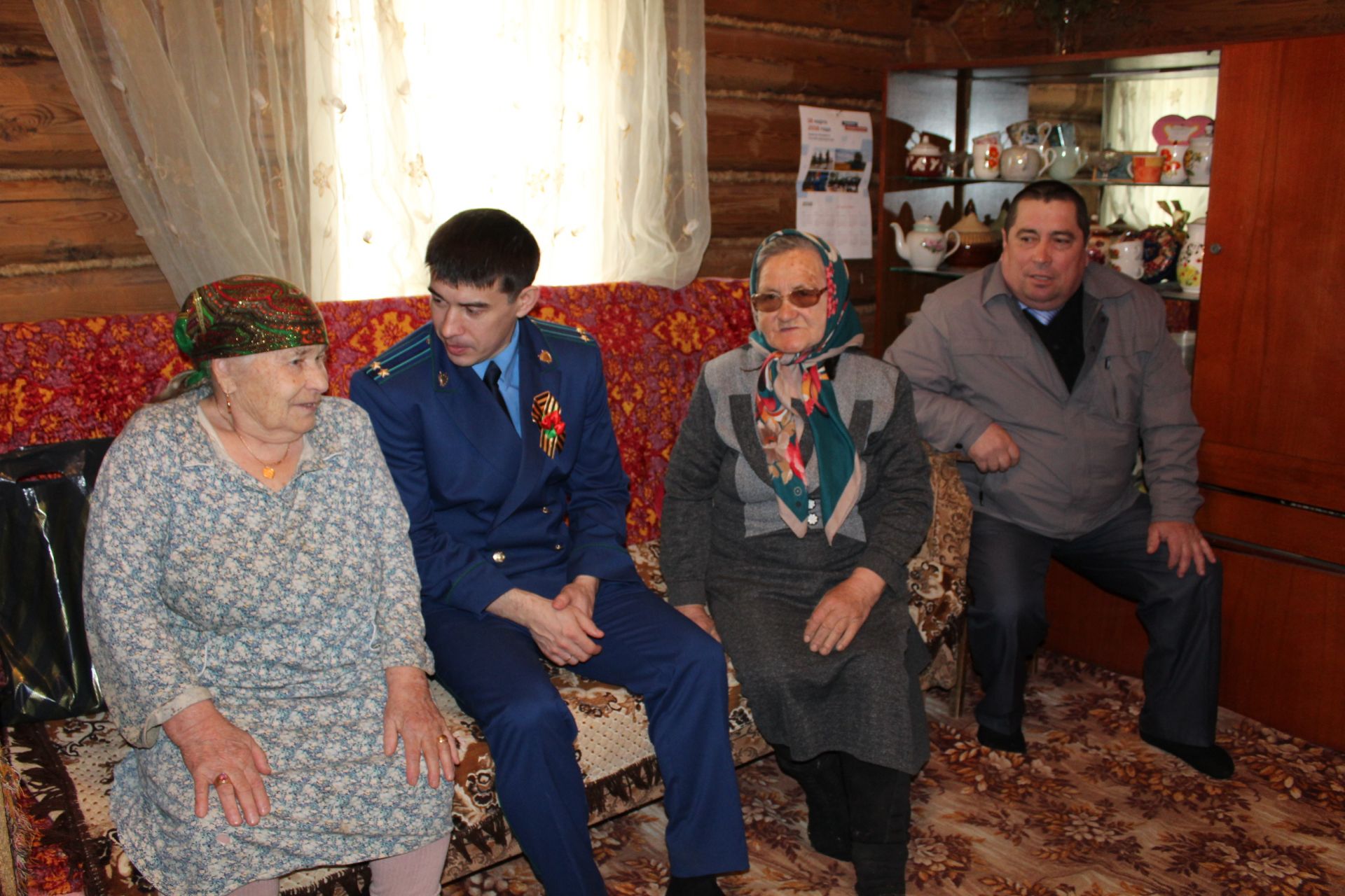 Сотрудники Кукморской прокуратуры почтили память ветерана войны Магсума Насибуллина
