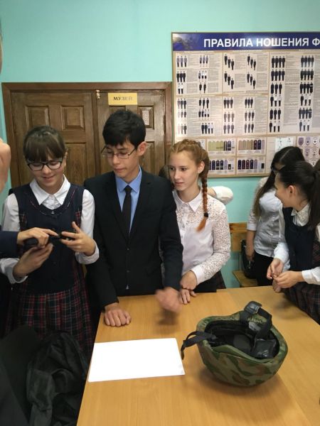 Фото: Учащиеся Кукморского многопрофильного лицея ознакомились с работой полицейских