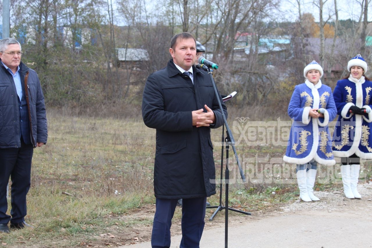 Фото: В деревне Старая Юмья Кукморского района открылась дорога протяженностью 1,5 км