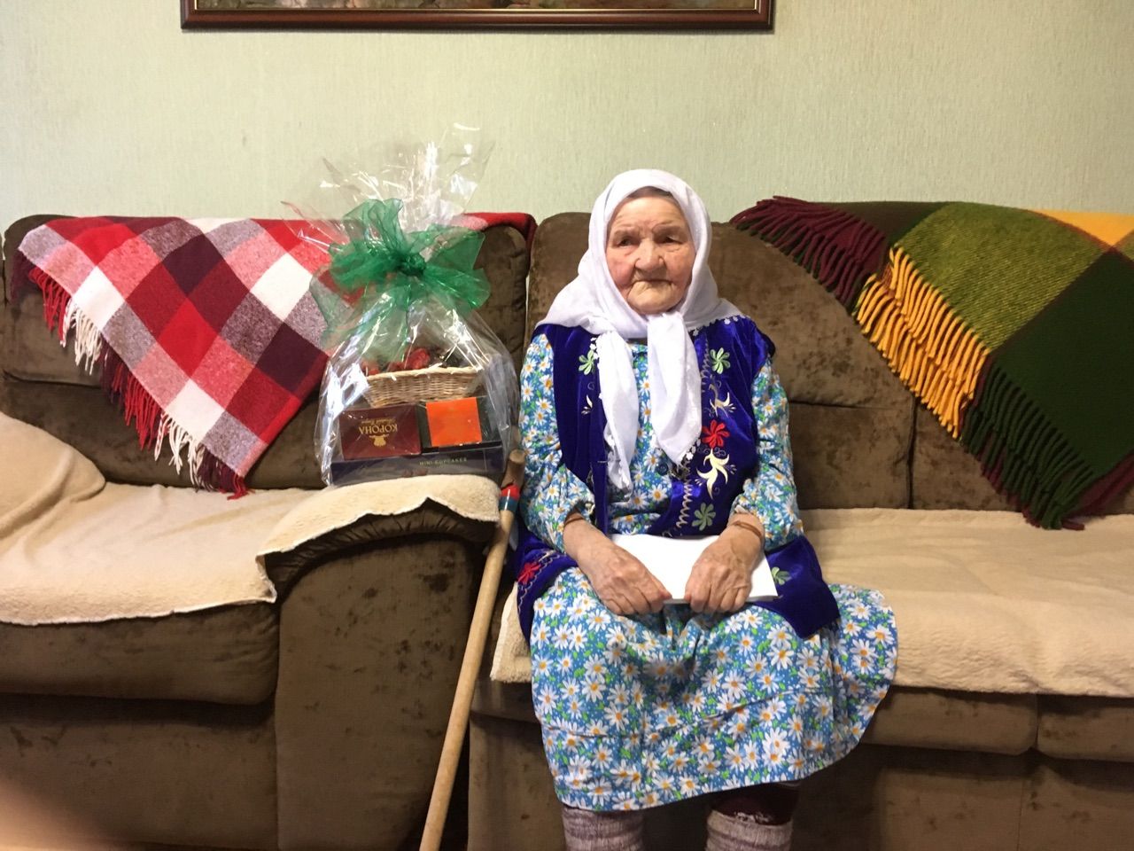 Кукморянка Амина Закирова отмечает 100-летний юбилей (фото)