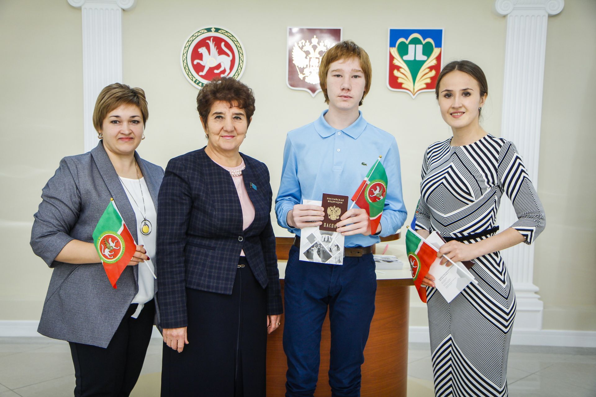 Пять юных кукморян  получили первые паспорта