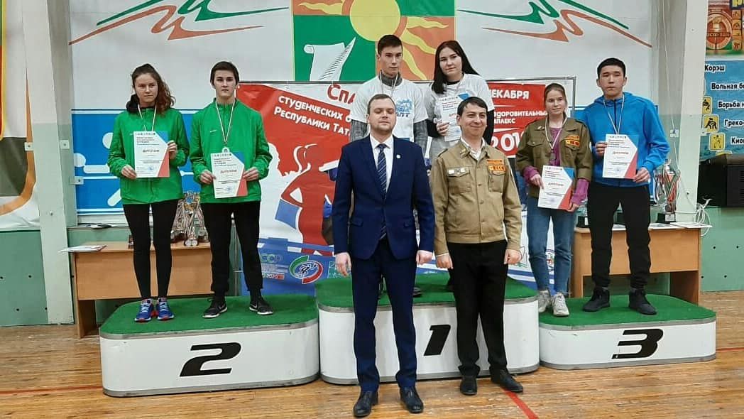 Студенты Лубянского лесотехнического колледжа достойно представили Кукморский район в спартакиаде  Татарстана