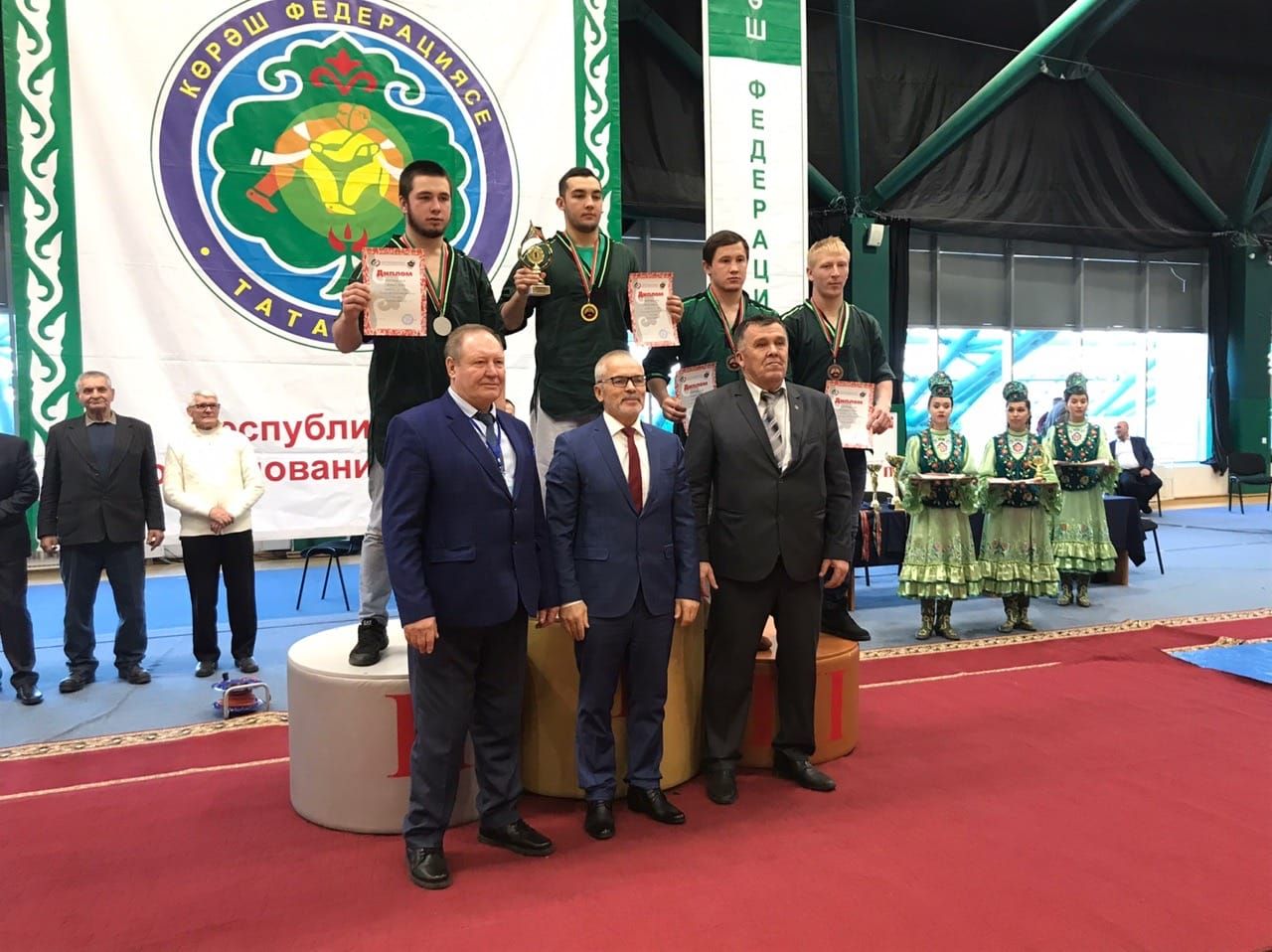 Көрәш буенча Татарстан чемпионатында кукмаралылар  өченче урында