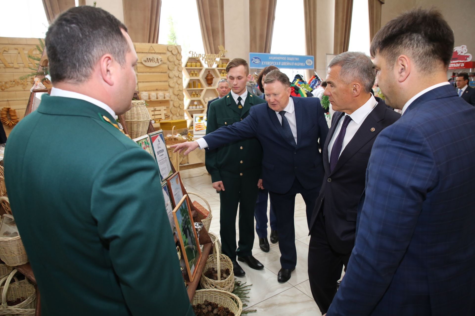 Фото: Кукмарага Татарстан Президенты килде