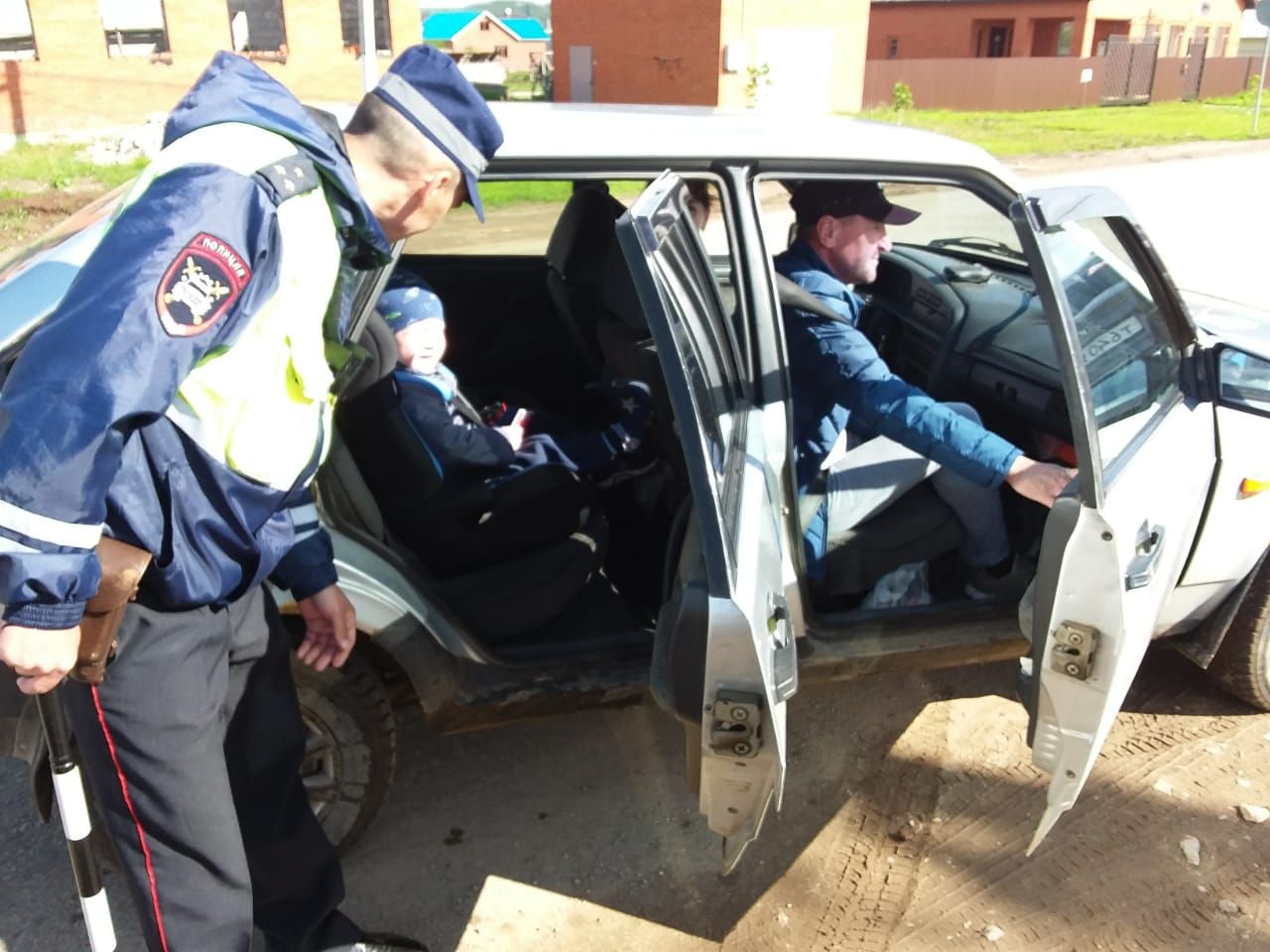 В ходе рейда «Ребенок – главный пассажир» кукморские  госавтоинспекторы выявили 9 нарушителей