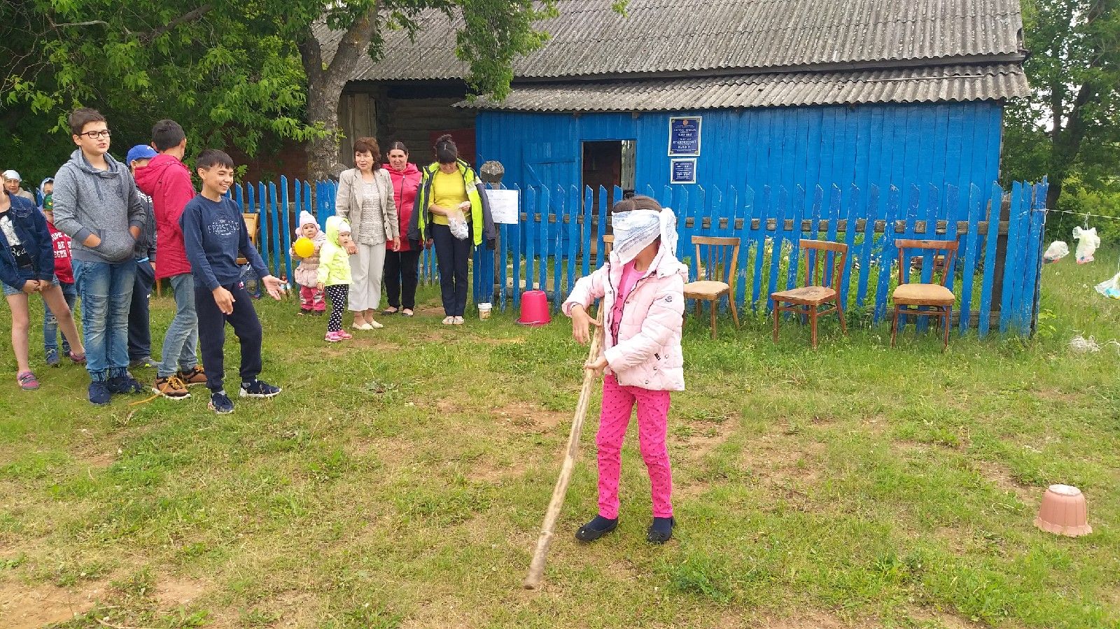 Фото: Салтык-Ерыклы авылында балалар Сабан туе гөрләп үтте