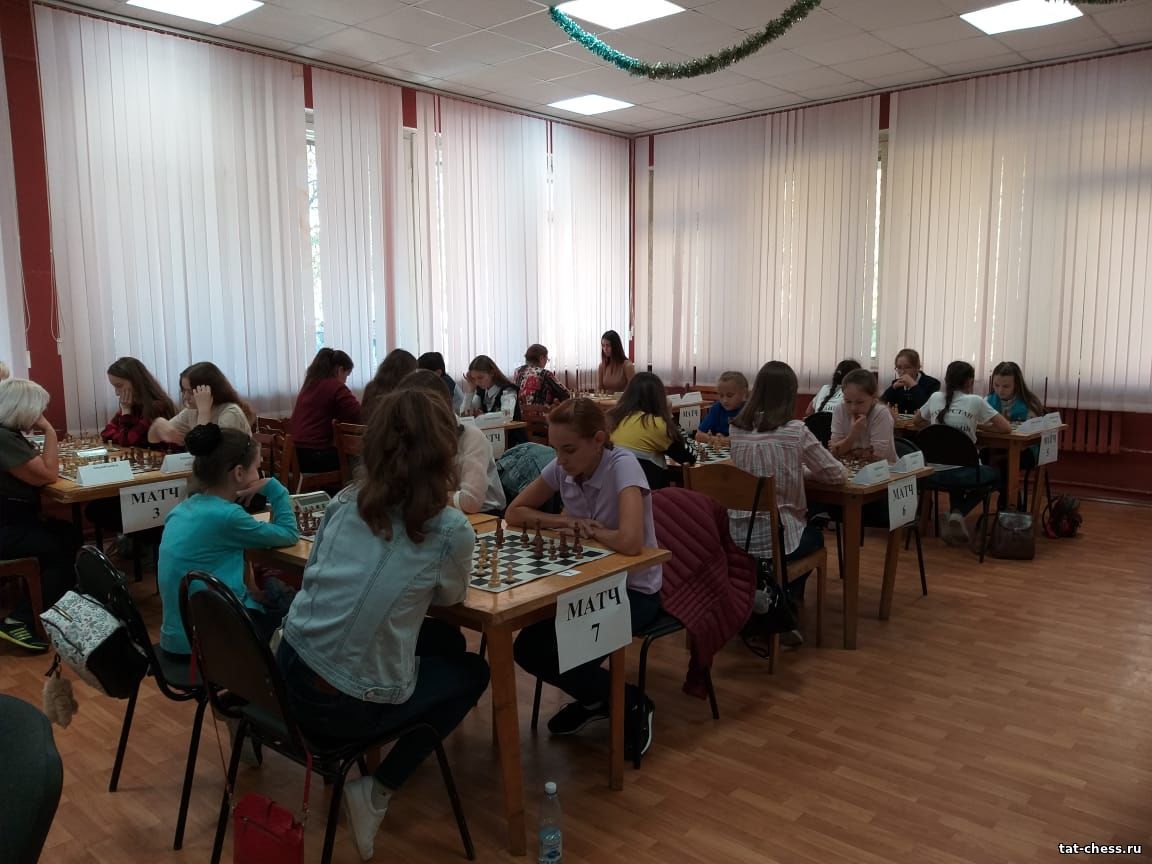 Сборная Кукморского района завоевала Кубок на чемпионатах Татарстана по быстрым шахматам