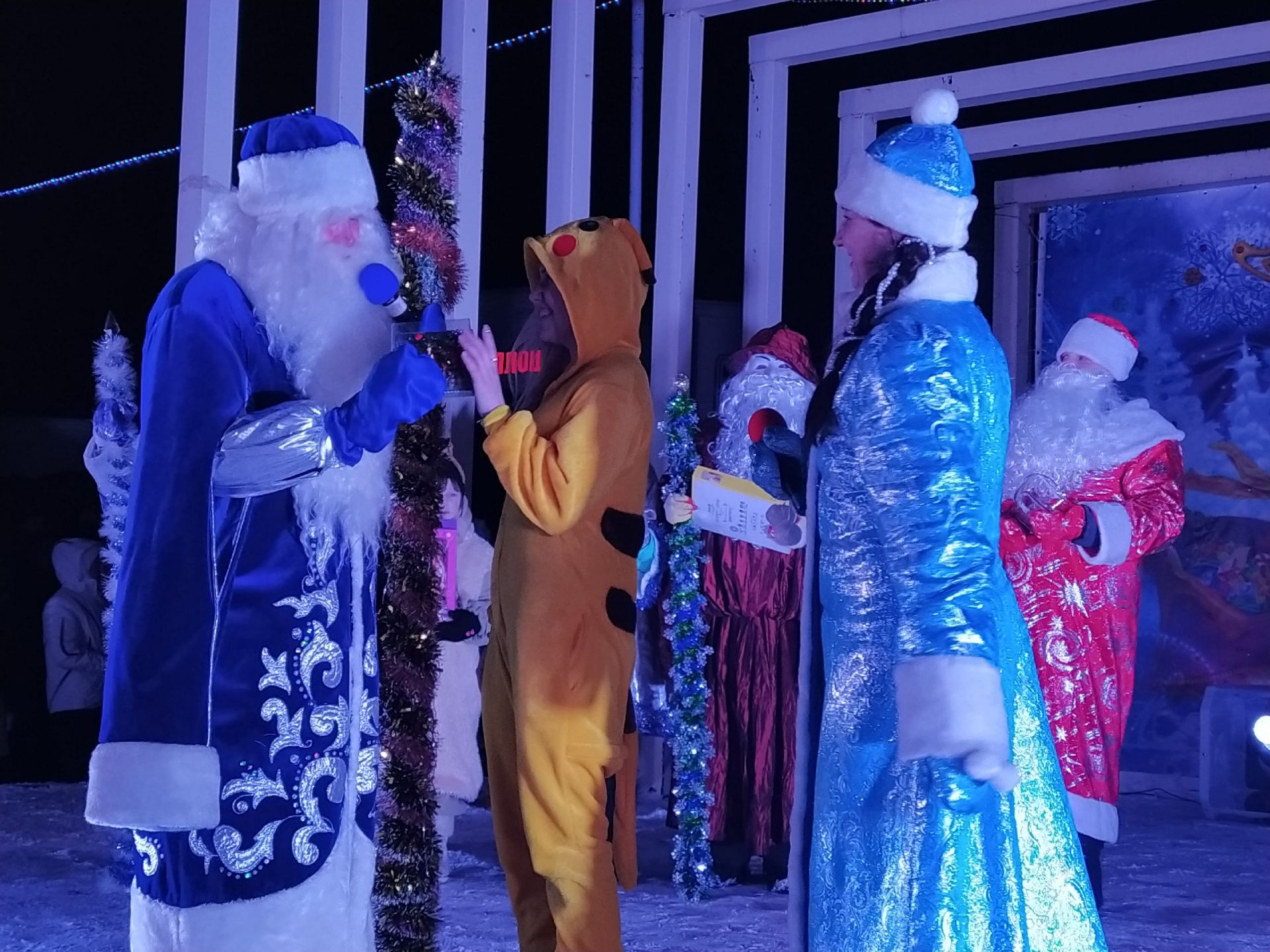 Жители Кукморского района встретили Новый год