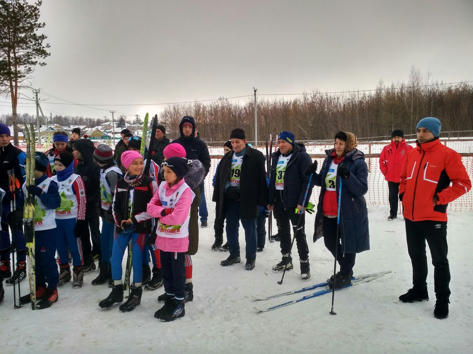 В Кукморском районе состоялись лыжные гонки на призы валяльно-войлочного комбината