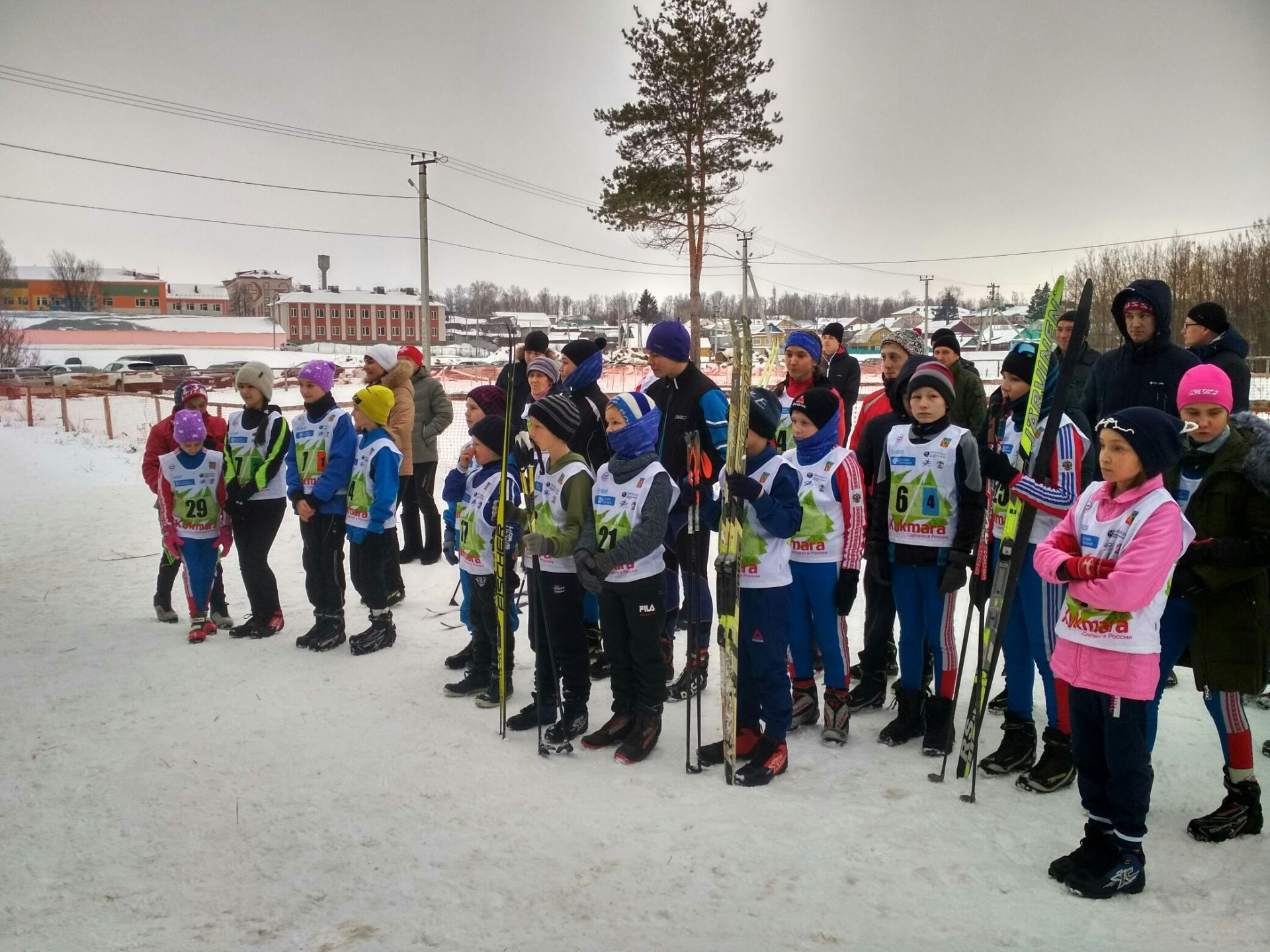 В Кукморском районе состоялись лыжные гонки на призы валяльно-войлочного комбината