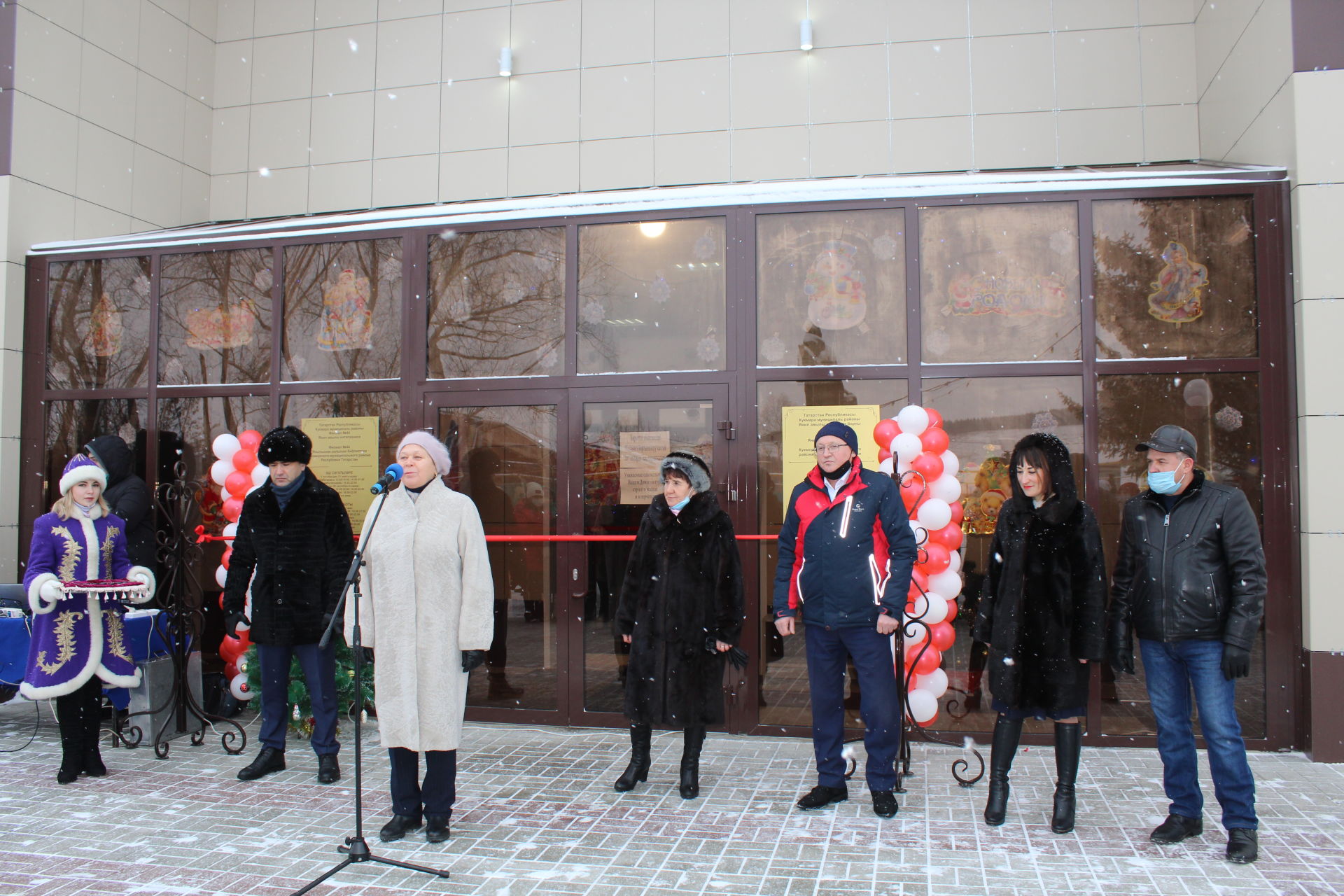 В Кукморском районе в один день открылись три объекта: Дом культуры, врачебная амбулатория, ФАП