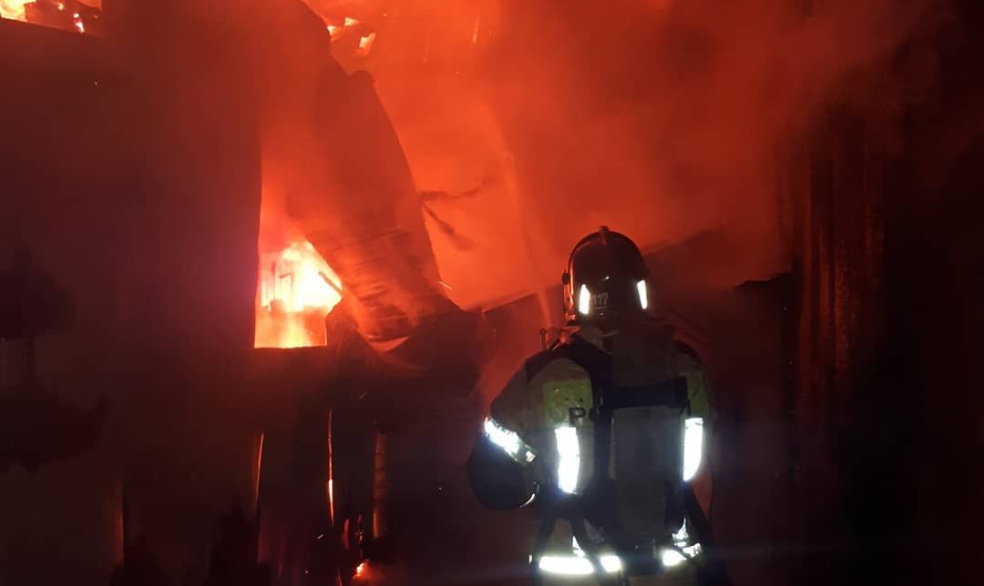 Вспыхнувший в Кукморском районе пожар уничтожил частный дом