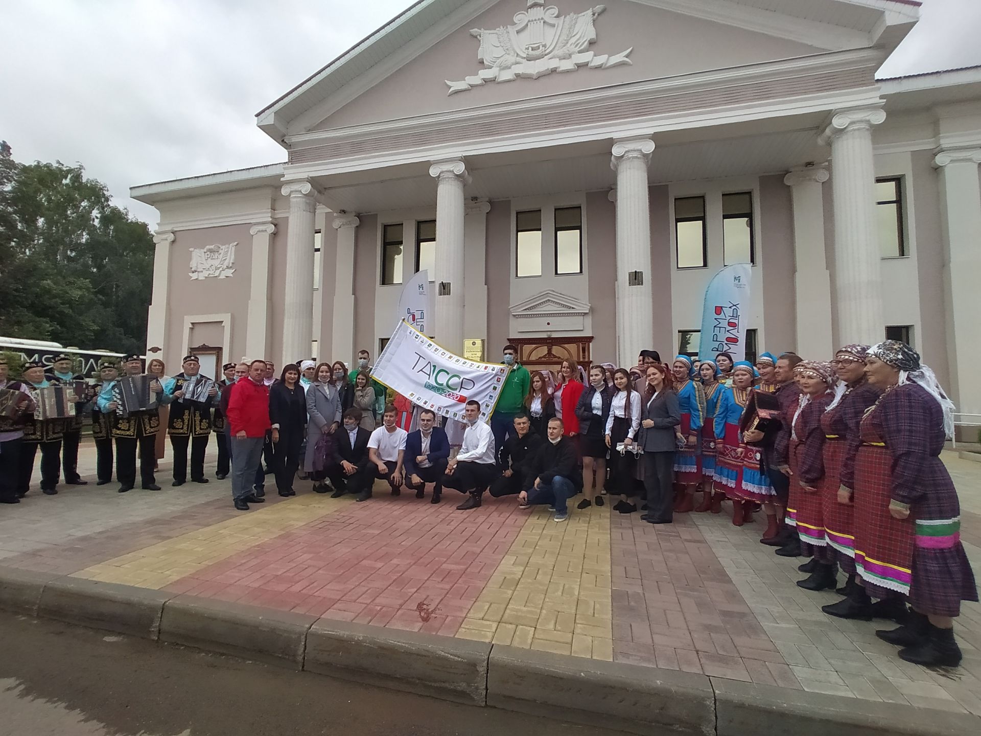 ТАССРның 100 еллыгына багышланган флаг эстафетасы Кукмарага килеп җитте