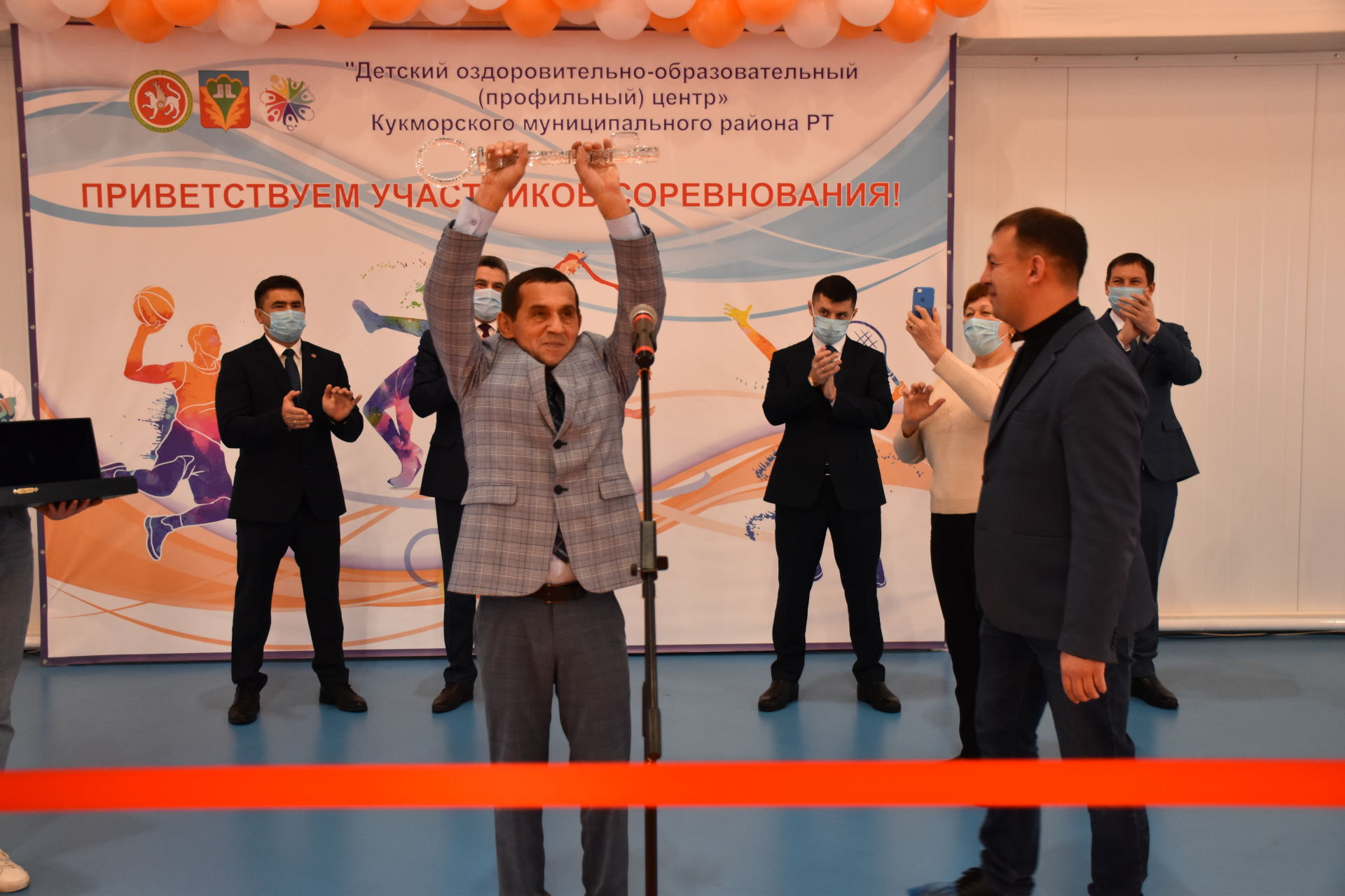 В Кукморском районе открылся физкультурно-оздоровительный комплекс «Батыр»
