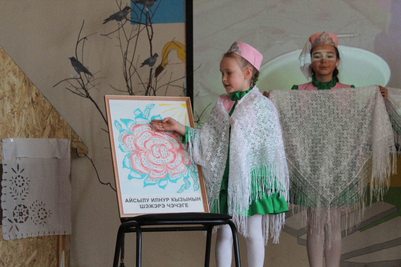 В Кукморе впервые учащиеся начальных классов состязались в конкурсе «Татар кызчыгы» и «Татар малае»
