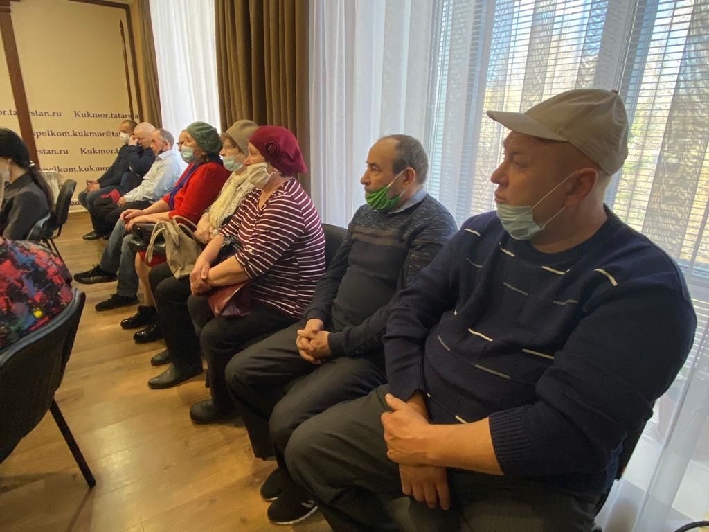В Кукморе состоялась встреча с ликвидаторами аварии на Чернобыльской АЭС