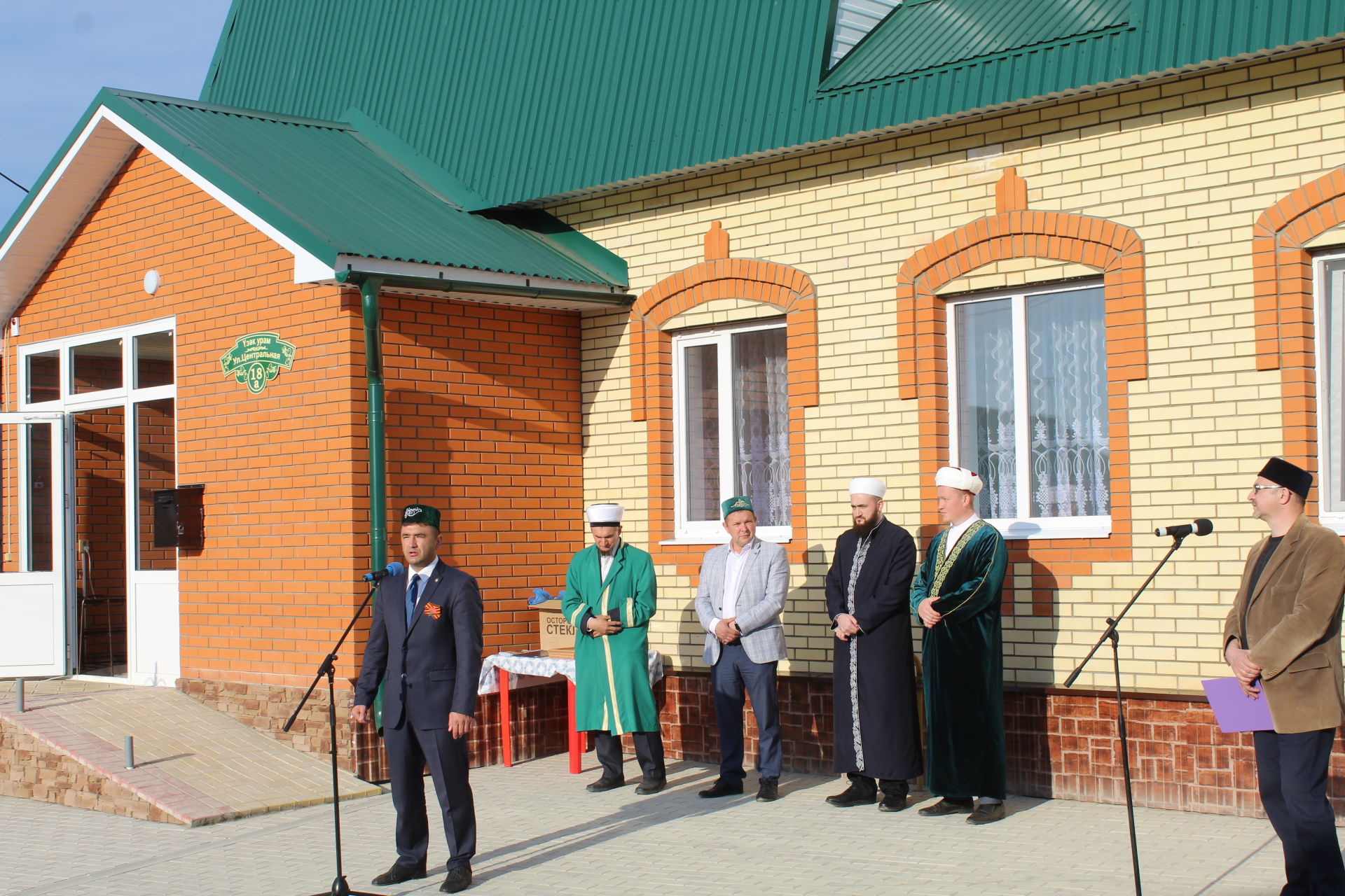 Муфтий Татарстана открыл мечеть в деревне Люга