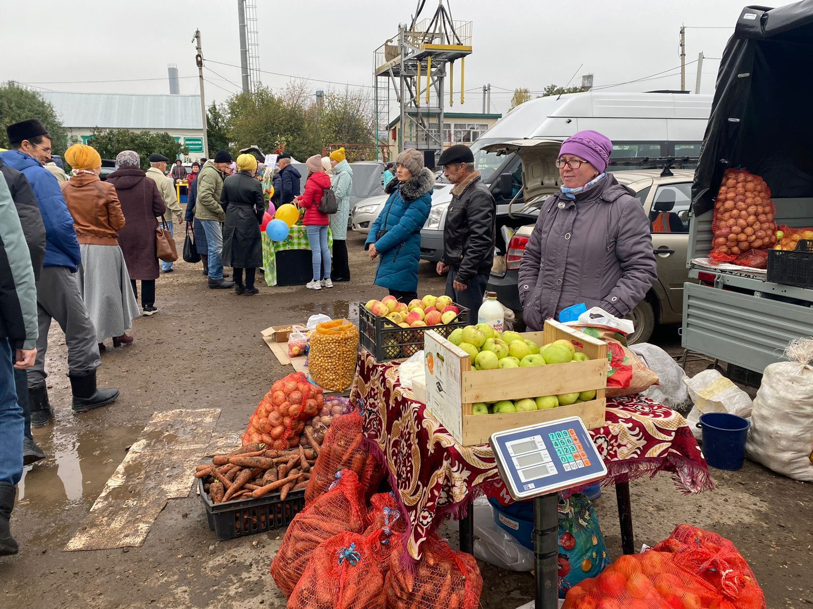 В Кукморе прошла ярмарка, посвященная Международному дню пожилого человека