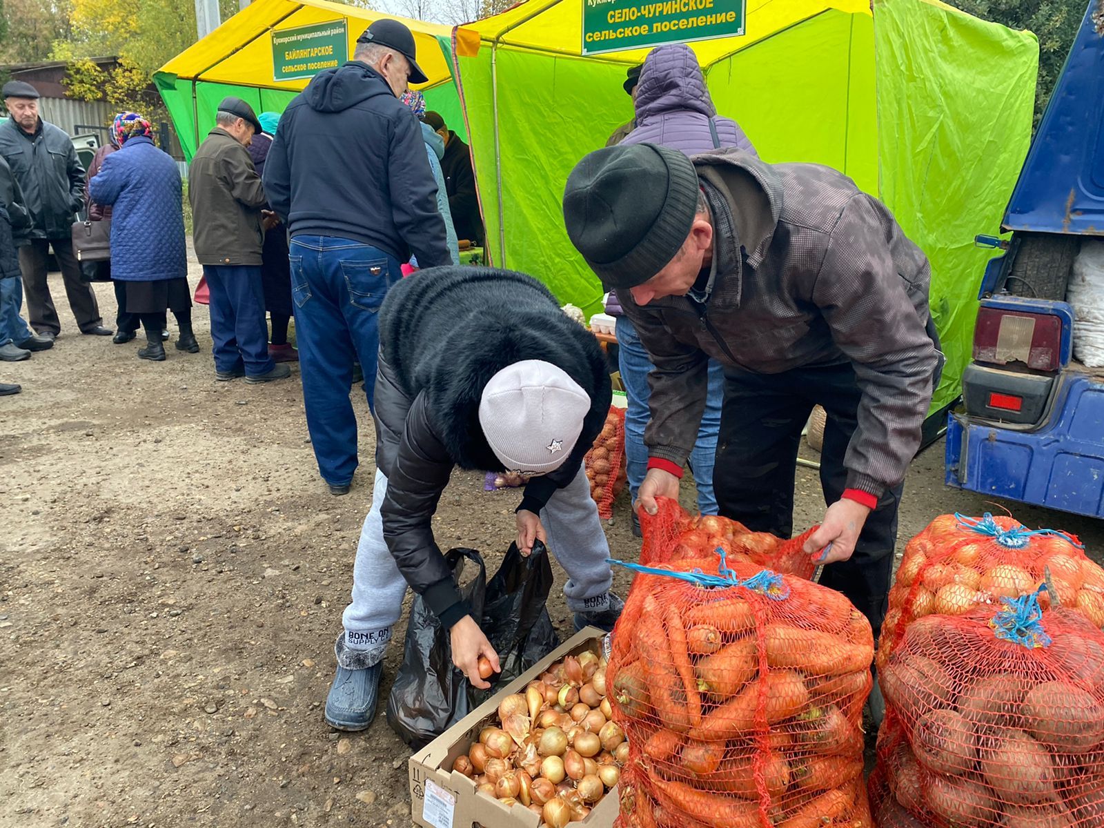 В Кукморе прошла ярмарка, посвященная Международному дню пожилого человека