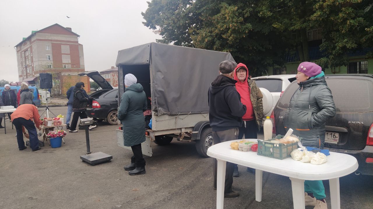 В Кукморе прошла ярмарка, посвященная Международному дню пожилого человека