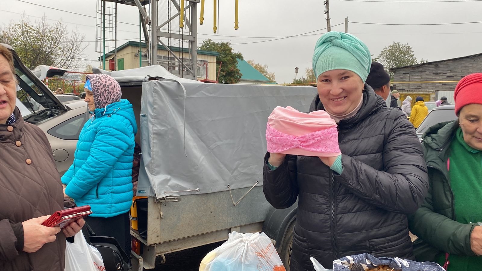 В Кукморе прошла ярмарка, посвященная Международному дню пожилого человека