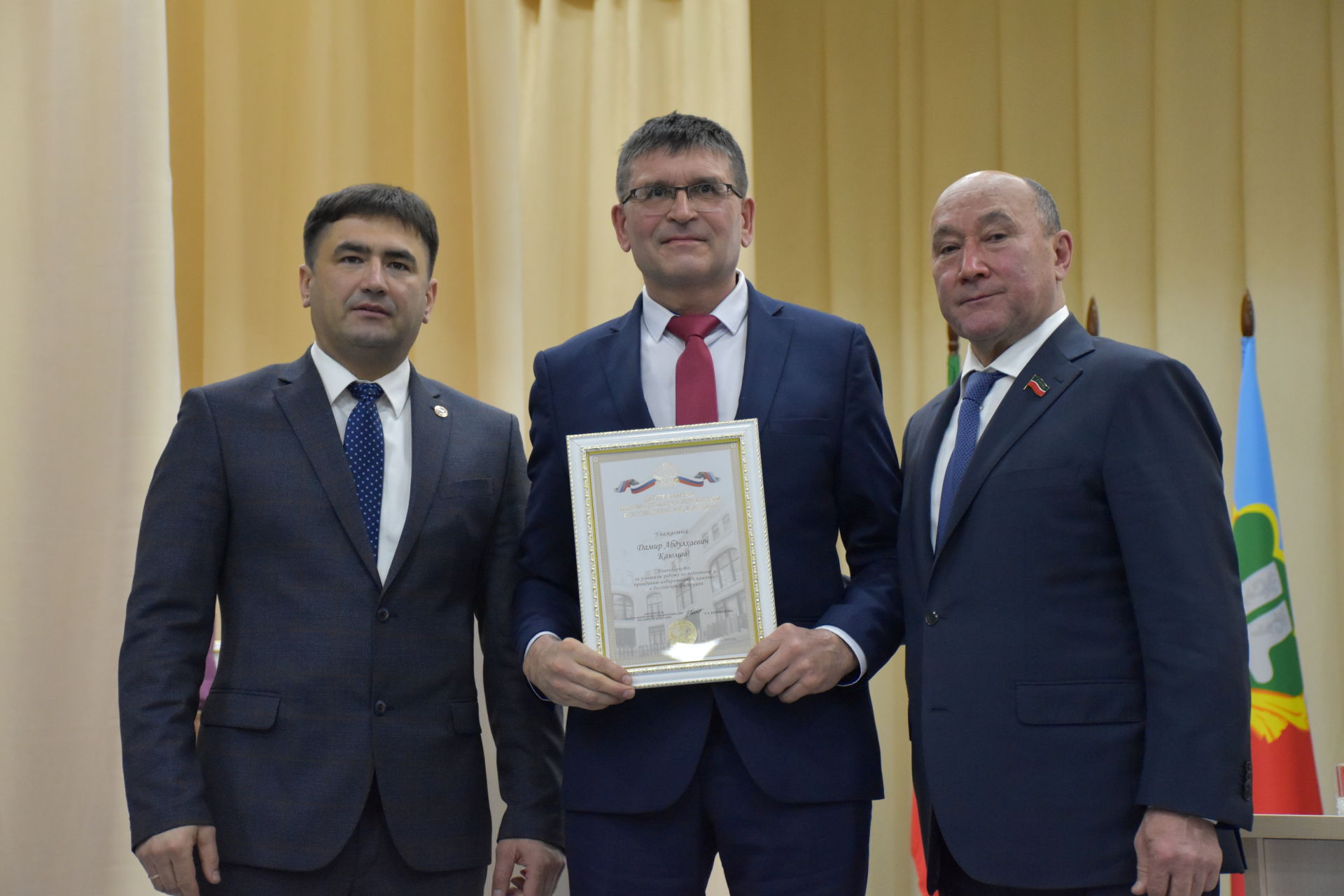 Татарстан Дәүләт Советы Рәисе урынбасары Марат Әхмәтов 4нче чакырылыш Кукмара район Советы утырышында катнашты