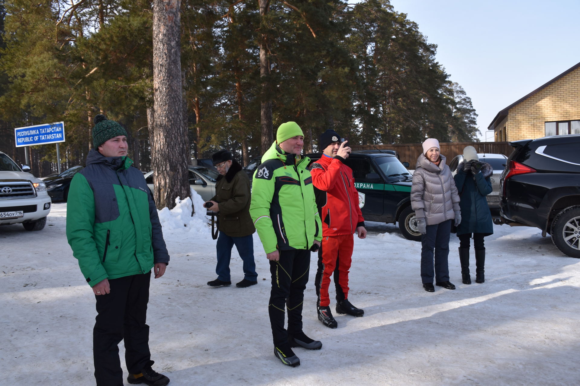 Свыше 200 татарстанских лесников вышли на старт «Лесная лыжня» в Лубянах