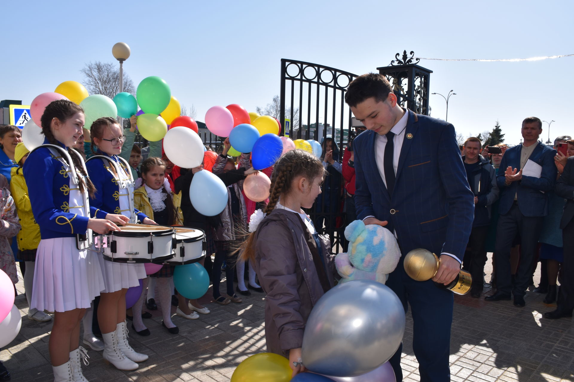 В Кукморе состоялось торжественное чествование победителей всероссийского чемпионата Школьной лиги