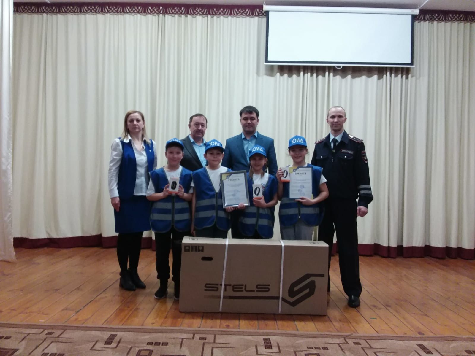 В Кукморе ЮИДовцы состязались в конкурсе «Безопасное колесо»