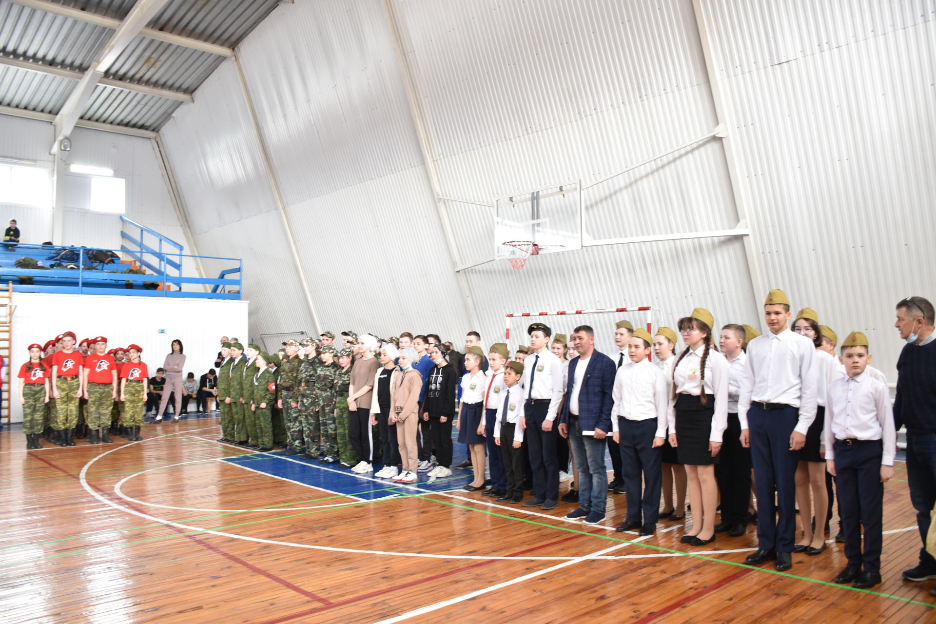 В Кукморском районе прошли районные военно-патриотические игры «Зарница»