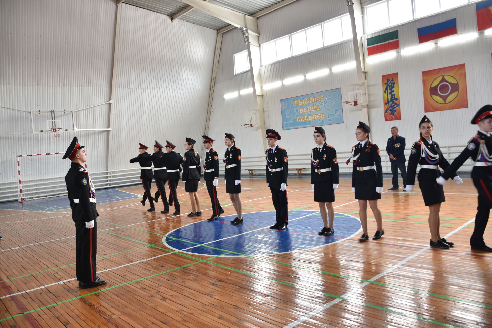 В Кукморском районе прошли районные военно-патриотические игры «Зарница»