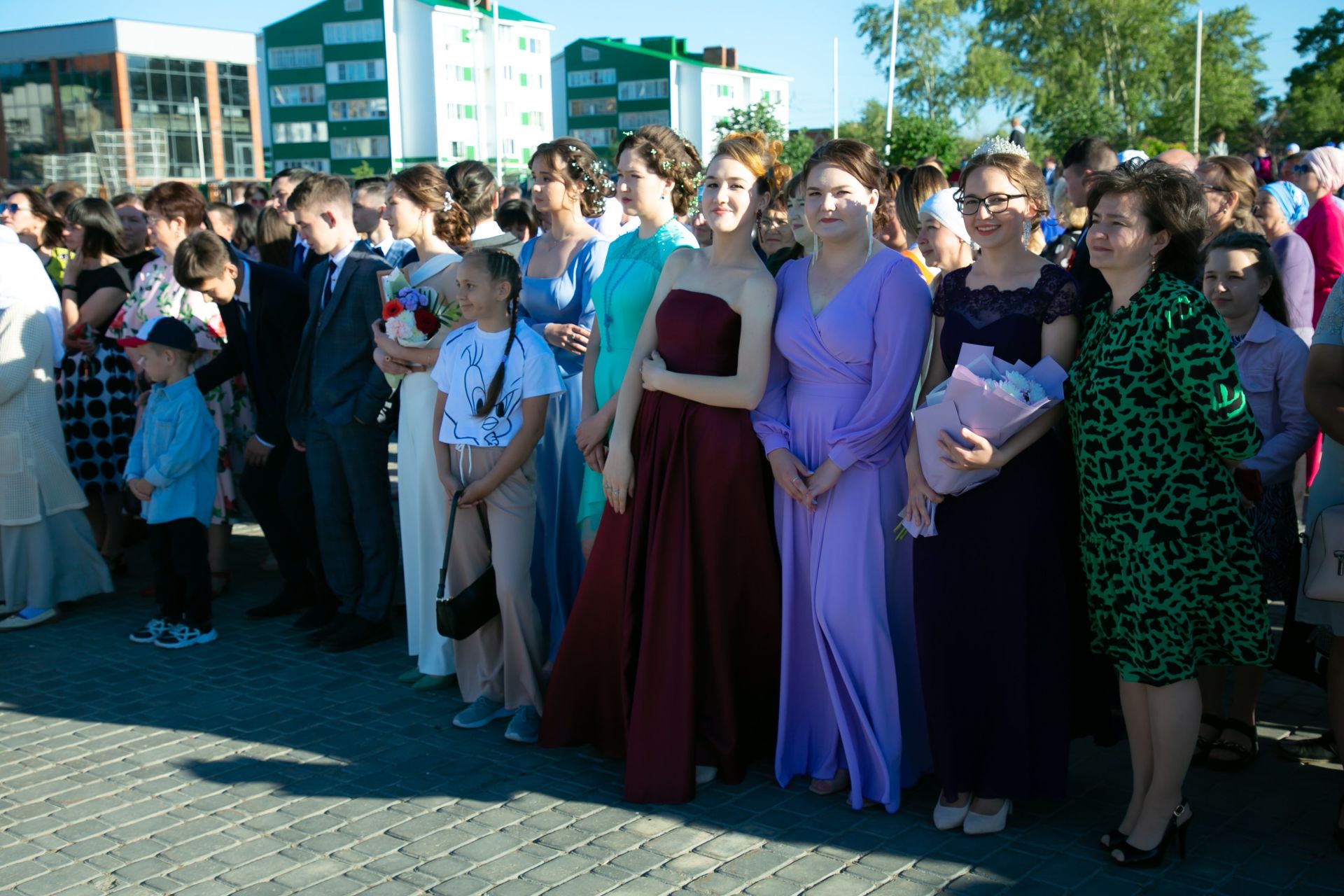 На Комсомольской площади Кукмора прошел выпускной вечер 