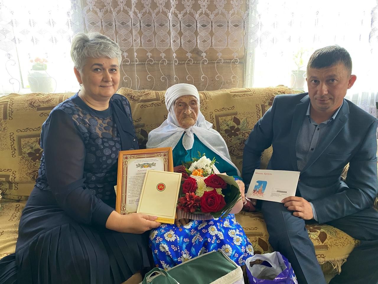 Минзифа Фахертдинова из Кукморского района отмечает вековой юбилей