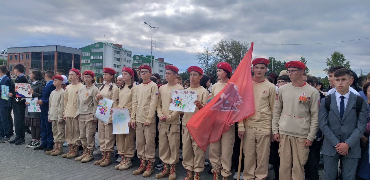 В Кукморе почтили память жертв Беслана