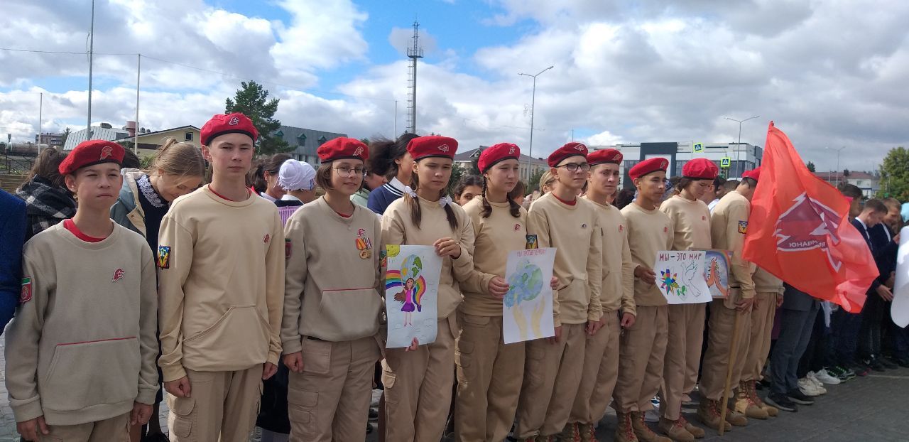 В Кукморе почтили память жертв Беслана