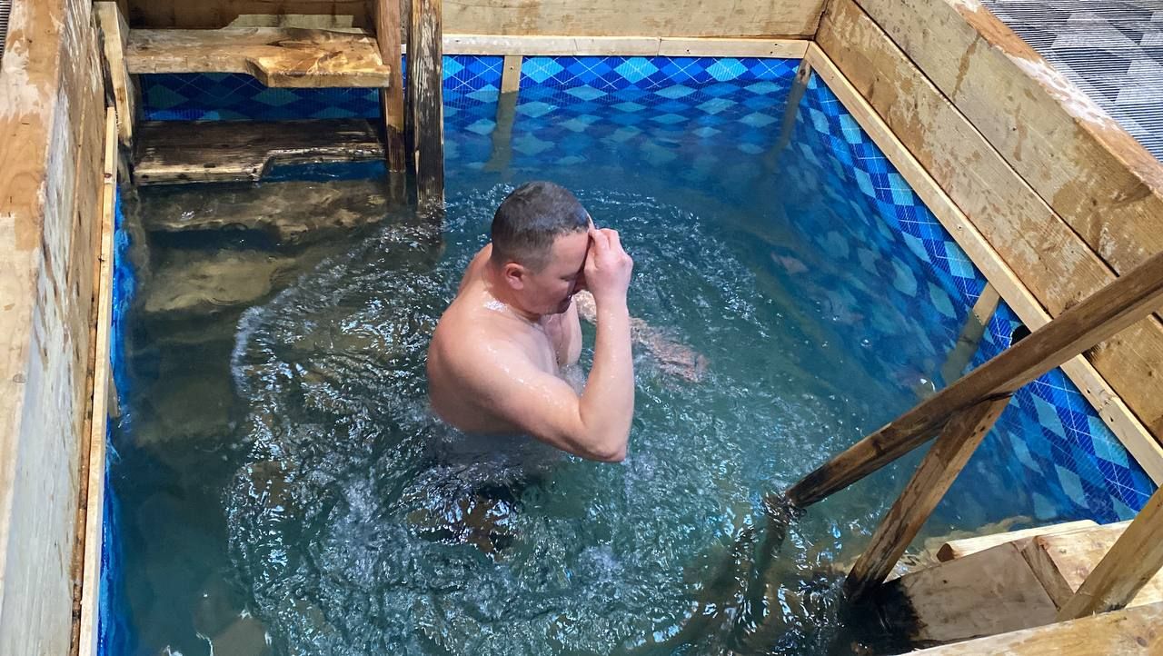Очищение души и тела: в селе Село Чура отпраздновали Крещение Господне
