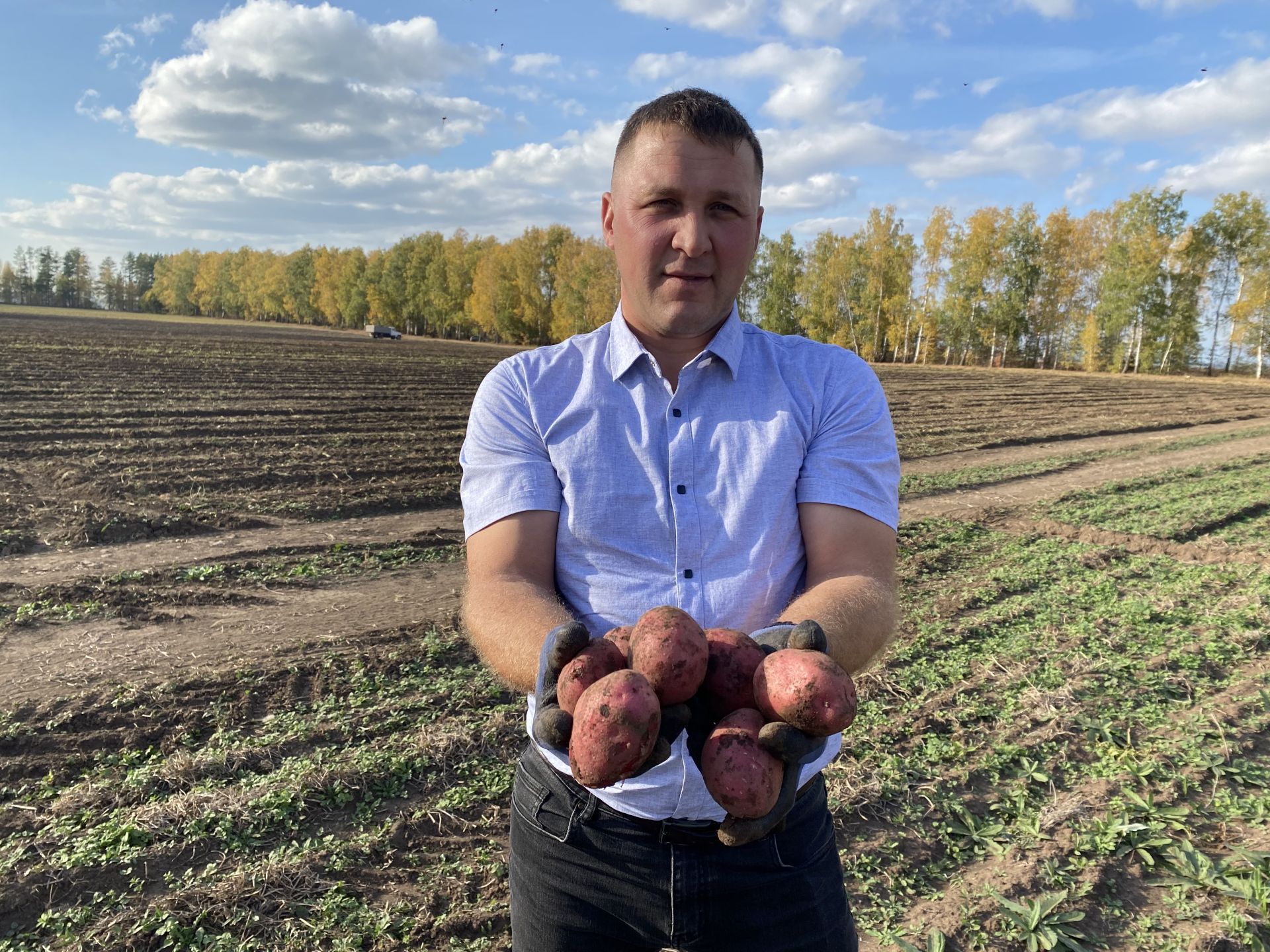 Студенты Кукморского аграрного колледжа вышли на уборку картофеля
