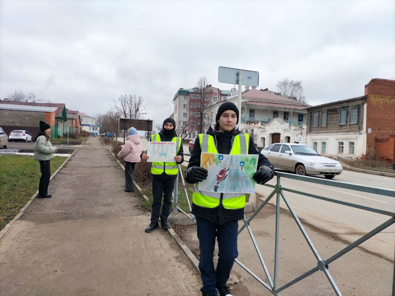 В Кукморе провели акцию по БДД, посвященную Всемирному дню памяти жертв ДТП