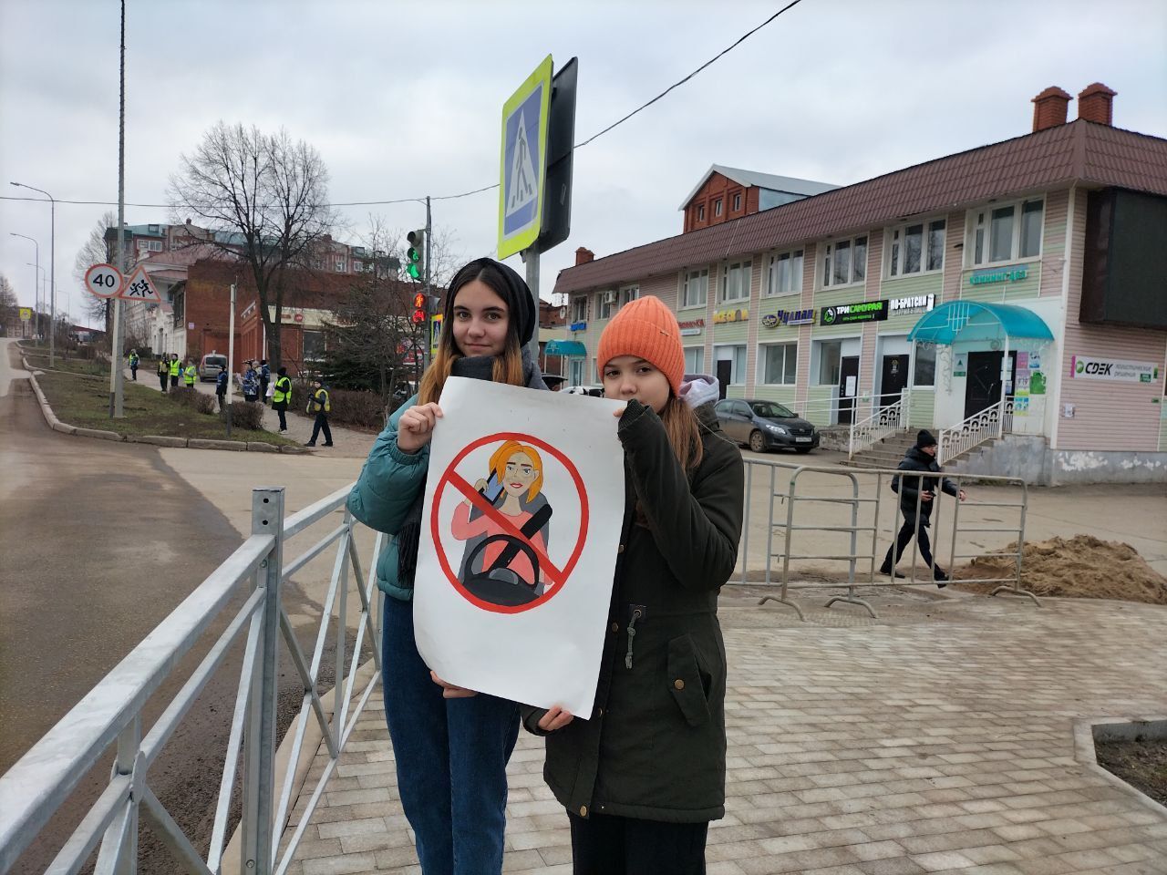 В Кукморе провели акцию по БДД, посвященную Всемирному дню памяти жертв ДТП