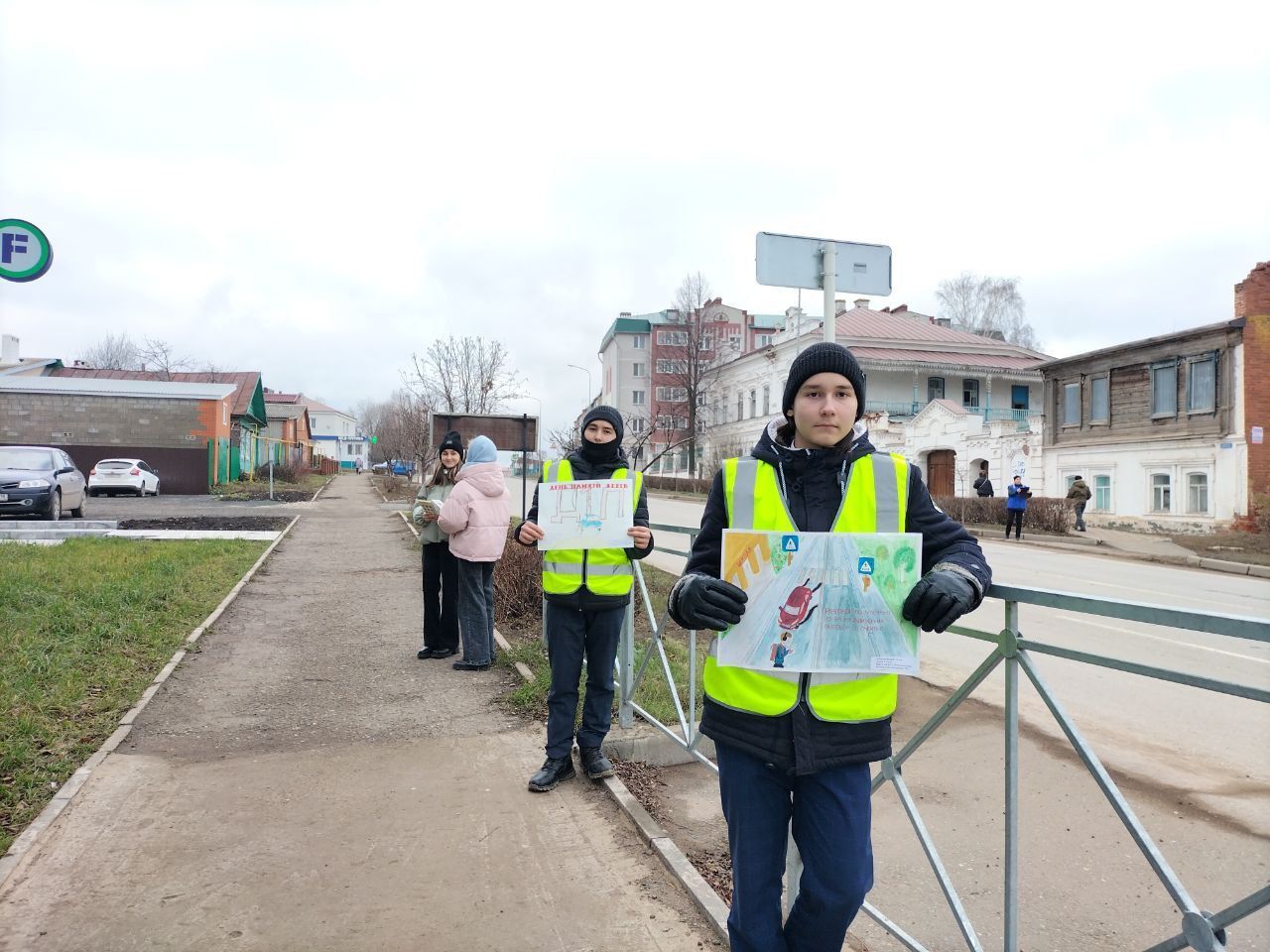 В Кукморе провели акцию по БДД, посвященную Всемирному дню памяти жертв ДТП