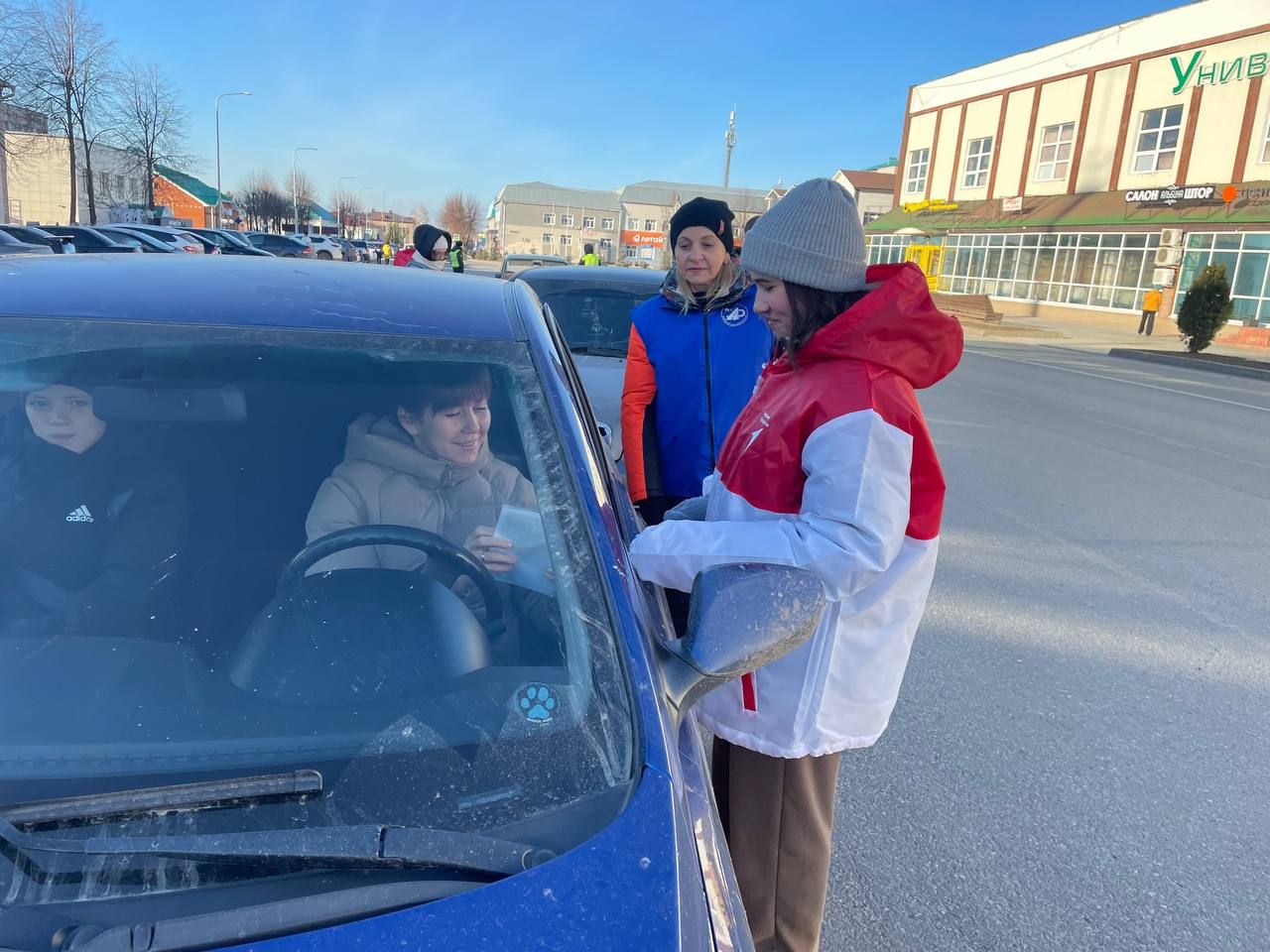 В Кукморе провели акцию, приуроченную ко Всемирному дню памяти жертв ДТП